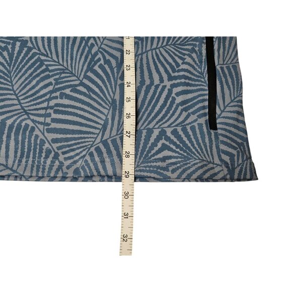 NWT Chubbies Men’s The Calm Palm 1/4 Zip Pullover Long Sleeve Shirt Sz XL Blue - Picture 10 of 10